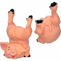 diverty skarbonka świnka naked pig - oryginalna dekoracja gumowa
