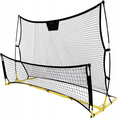 Rebounder trenażer piłkarski dwustronny bramka rama treningowa 220x110 na Arena.pl