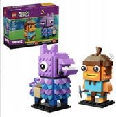 LEGO Fortnite 40881 BrickHeadz - Lama zaopatrzeniowa i Paluch Rybny figurki