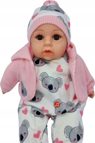 LALKA BOBAS MÓWI I ŚPIEWA POLSKI 45CM+SMOCZEK_67 na Arena.pl