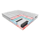 Materac Ale Materace LEGEND 90 x 200 cm Silver Care