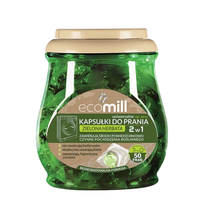 ECOMILL Kapsułki do prania 3w1 zielona herbata 50