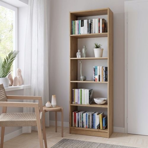 REGAŁ NA KSIĄŻKI BIUROWY WOTAN 5 PÓŁEK 60 CM SEGREGATORY na Arena.pl