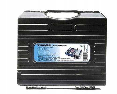 Kuchenka turystyczna gazowa Tiross TS-266 + 4 gazy na Arena.pl