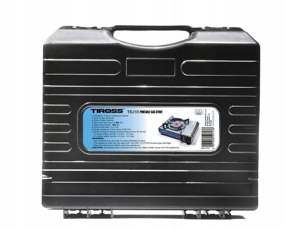 Kuchenka turystyczna gazowa Tiross TS-266 + 4 gazy zdjęcie 12