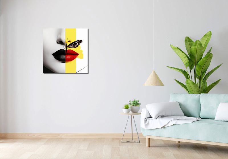 Obraz 60x60cm Motyla Piękność zdjęcie 2