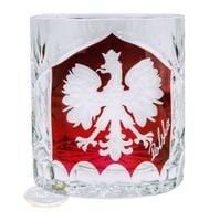 Kryształowa szklanka do whisky 300 ml Orzeł