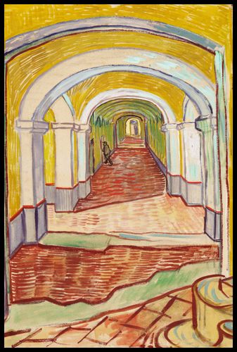 Plakat 61x91,5cm Corridor in the Asylum, Van Gogh Vintage na Arena.pl