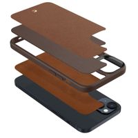 spigen cyrill kajuk mag magsafe iphone 14 plus / 15 plus saddle brown