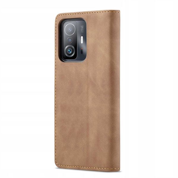 Spacecase Wallet Xiaomi 11T/11T Pro Light Brown zdjęcie 11