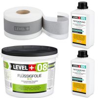 Zestaw do hydroizolacji Folia w płynie 12kg Taśma 10m Grunt 2L