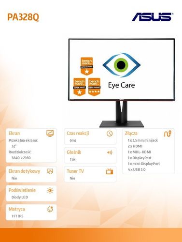Asus 32'' PA328Q na Arena.pl
