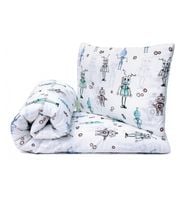 Komplet pościeli z wypełnieniem 100x135cm  ROBOTY