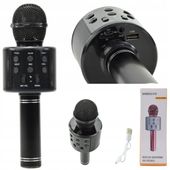 MIKROFON BEZPRZEWODOWY KARAOKE BLUETOOTH USB AUX