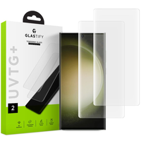 szkło hartowane glastify uvtg+ 2-pack galaxy s23 ultra clear