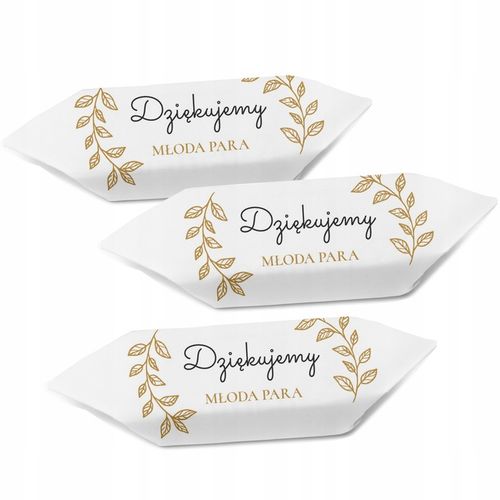 Krówki Ślubne 1 KG Podziękowanie Prezent Express 48h Krówki na wesele na Arena.pl