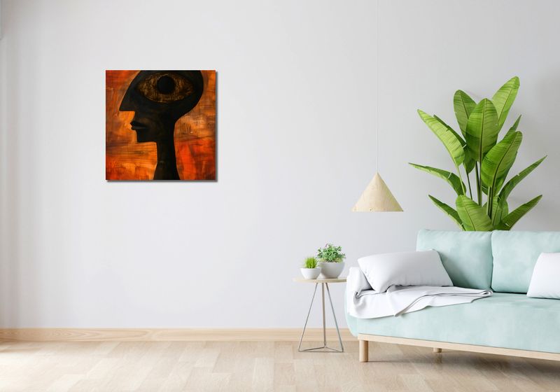 Obraz 60x60cm Głęboki Wgląd zdjęcie 2