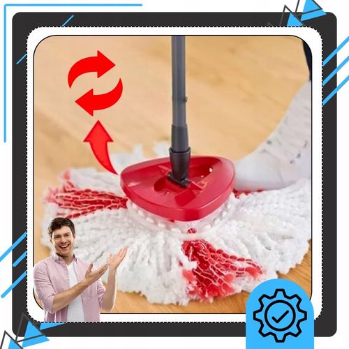 3x WKŁAD NAKŁADKA DO MOPA OBROTOWEGO VILEDA TURBO NOWY MODEL MOPOWANIE na Arena.pl