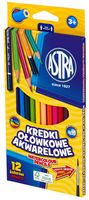 ASTRA Kredki Akwarelowe 12 kolorów - Przenieś swoją sztukę na wyższy poziom