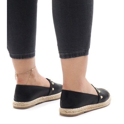 Czarne espadryle A7-001 r.37 na Arena.pl