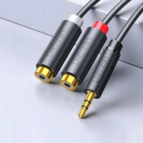 Kabel Przewód Audio JACK 3,5 2xRCA Chinch STEREO HQ Przejściówka na Arena.pl