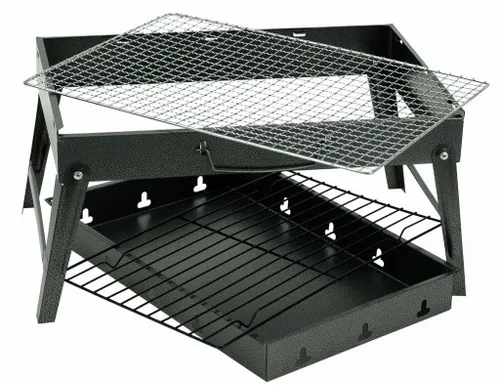 Grill węglowy Turystyczny Składany 43 x 29cm B1514 na Arena.pl