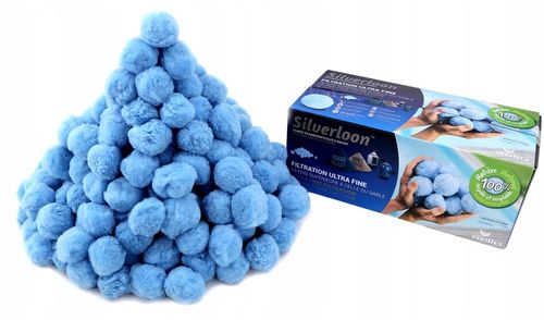 Silverloon 700g Kulki Filtracyjne Basenowe z Jonami Srebra = 25kg Piasku na Arena.pl