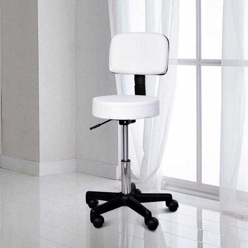 hoker z oparciem - biały na Arena.pl