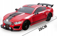 Auto Drift DUZY Samochód ZDALNIE STEROWANY na PILOTA 2.4Gz RC LED DYM 4x4