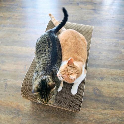 Drapak dla kota LEON | biały 40cm | 78x28x40 cm | MruuPruu na Arena.pl