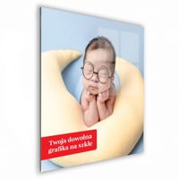 FOTO OBRAZ TWOJE ZDJĘCIE na SZKLE 50x50 cm