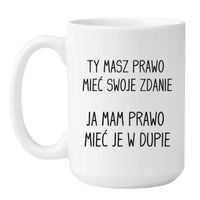 Duży Biały 450 ml
