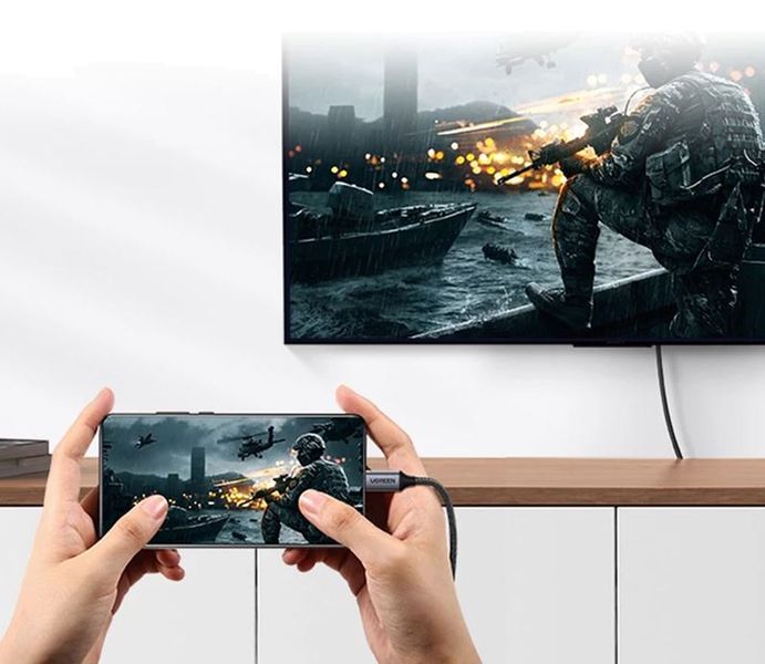 Kabel Adapter USB-C TYP C 3.1 do HDMI MHL 4K 2M zdjęcie 8