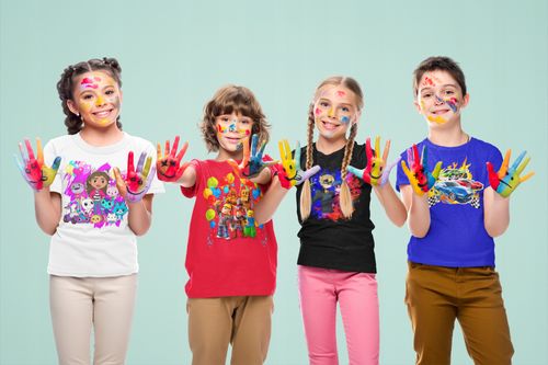 KOSZULKA DZIECIĘCA T-SHIRT Z NADRUKIEM - KPOP BLACK PINK BP - M 134-140 na Arena.pl