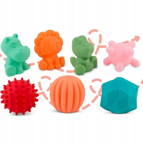 ZABAWKA DO KĄPIELI 24 ELEMENTY MONTESSORI KLOCKI SORTER DLA DZIECI PREZENT na Arena.pl