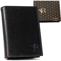 portfel skórzany n4-p-goan-5252 black/red