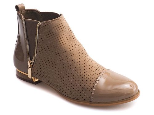 AŻUROWE BOTKI 60865-2 KHAKI 36 na Arena.pl