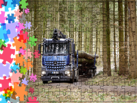 Puzzle tradycyjne Ciężarówki