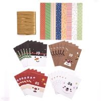 KALENDARZ ADWENTOWY DIY PUDEŁECZKA 24SZT DPKA-01 DP CRAFT