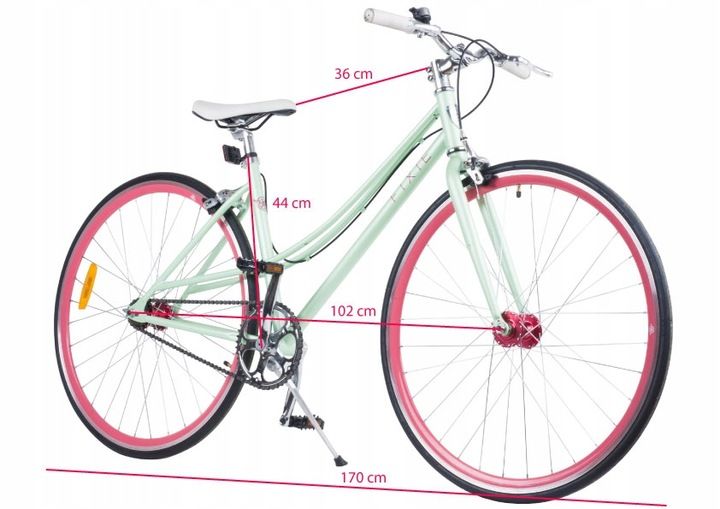 Rower FIXIE 700C damka OSTRE KOŁO zdjęcie 2