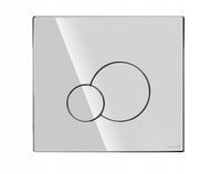PRZYCISK SPŁUKUJĄCY CERSANIT BASE SMART CIRCLE CHROM
