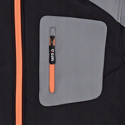 BLUZA KURTKA ROBOCZA SOFTSHELL CZARNO-SZARA R. M na Arena.pl