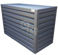 Osłona klimatyzatora - pompy ciepła 100x40x90 cm antracyt TKD172
