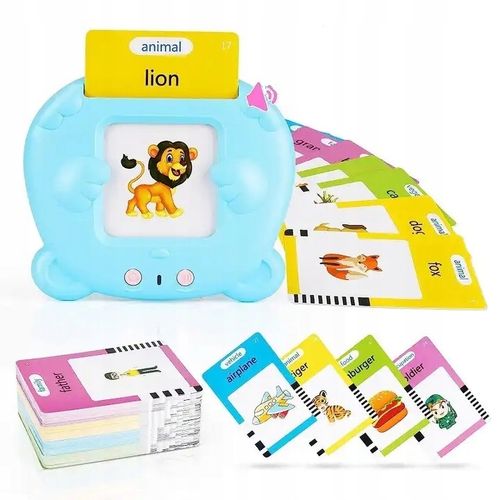 ZABAWKA DO NAUKI ANGIELSKIEGO DUŻO SŁÓWEK PREZENT DLA 3 4 5 6 7 8 LATKA na Arena.pl