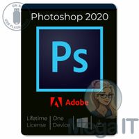 Photoshop 2020 -  Licencja Wieczysta (LifeTime) - Windows - Użytkownik Indywidualny - BOX (USB)