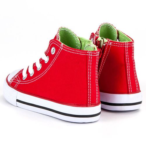 Wysokie czerwone trampki r.29 na Arena.pl