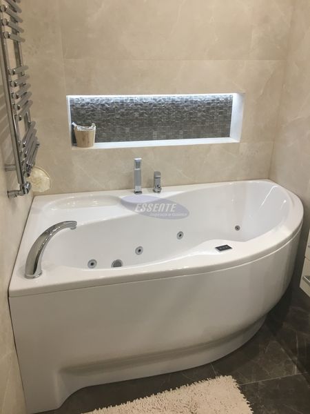 WANNA Z HYDROMASAŻEM NAROŻNA ASYMETRYCZNA 150x100 SPA JACUZZI zdjęcie 7