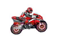 Balon foliowy "Motor", czerwony, 24 cale [balon z helem]