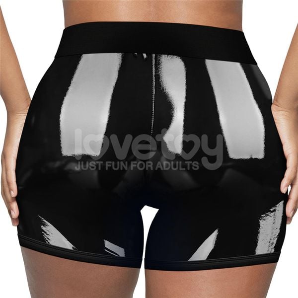 Chic Strap-On Shorts (36 - 39 Inch Waist) Black zdjęcie 5