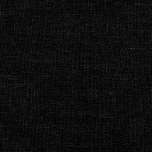 Stelaż łóżka dla malucha z oparciem Czarny 70 x 140 cm tkanina na Arena.pl